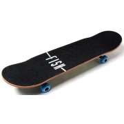 Скейтборд Fish Skateboard Eye DMF с полиуретановыми колесами 95A Борд