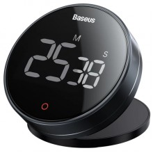 Таймер Baseus Heyo Rotation Pro с цифровым HD LED-дисплеем с подставкой и магнитным креплением, электронный секундомер на кухню умный будильник для кухни Таймер Baseus Heyo Rotation Pro с цифровым HD LED-дисплеем с подставкой и магнитным креплением, электронный секундомер на кухню умный будильник для кухни