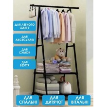 Стойка вешалка для одежды The New Coat Rack, передвижная, с полкой для обуви , на колесиках Стойка вешалка для одежды The New Coat Rack, передвижная, с полкой для обуви , на колесиках