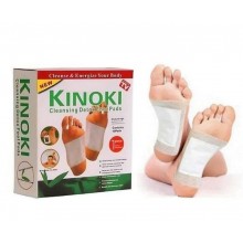 Пластырь на стопы для выведения токсинов KINOKI 10 шт Пластырь на стопы для выведения токсинов KINOKI 10 шт