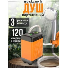 Портативный аккумуляторный душ для кемпинга и дачи с цифровым дисплеем температуры, регулировкой напора и USB зарядкой. Портативный аккумуляторный душ для кемпинга и дачи с цифровым дисплеем температуры, регулировкой напора и USB зарядкой.