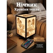 Светильник ночник для дома, спальни RGB 16 цветов с собственным рисунком и дистанционным управлением USB 5в
